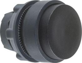 Head for non illuminated push button, Harmony XB5, plastic, projecting, black, 22mm, spring return, ZB5AL2 | 3389110906387
