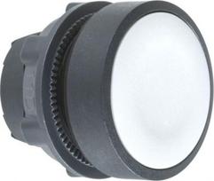 Head for non illuminated push button, Harmony XB5, grey flush, 22mm, spring return, unmarked ZB5AA8 | 3389110904772