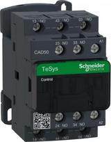 Control relay, TeSys Deca, 5NO, 0 to 690V, 220VAC 50/60Hz standard coil, screw clamp CAD50M7 | 3389110842463