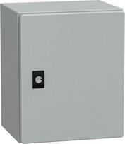 PanelSeT CRN plain door with mount.plate. H300xW250xD200 IP66 IK10 RAL7035.. NSYCRN325200P | 3606480212574