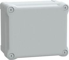 ABS box IP66 IK07 RAL7035 Int.H175W150D100 Ext.H193W164D105 Opaque cover H40 NSYTBS191610H | 3606480165313