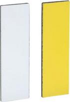 Blank legend, Harmony XB4, Harmony XB5, white yellow, 8x27mm, for holder 30x40mm, unmarked ZBY0102 | 3389110096040