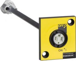 rotary handle, Compact INS40 to 160, red handle, right side 28944 | 3303430289449