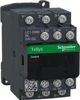 Contactor, TeSys Deca, 3P(3NO), AC-3/AC-3e, <=440V, 9A, 24V DC low consumption coil, lugs-ring termi LC1D096BL | 3389110808551