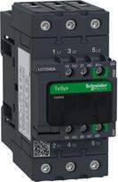 Contactor, TeSys Deca, 3P(3NO), AC-3/AC-3e, <=440V, 40A, 24VDC coil, EverLink BTR screws LC1D40ABBE | 3606480987816