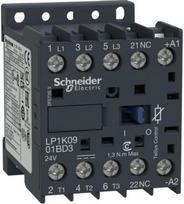 Contactor, TeSys K, 3P, AC-3/AC-3e, 440V, 12A, 1NC aux, 24V DC coil with integral suppression device LP1K1201BD3 | 3389110347678