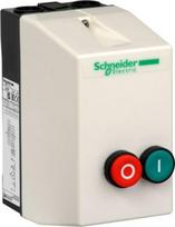 Enclosed DOL starter,TeSys LE,25A,230V AC coil,including 1 LC1D,2 pushbuttons LE1D25P7 | 3389110541373