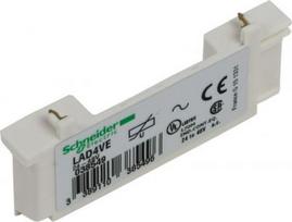 TeSys Deca, suppressor module, varistor, 24...48V AC LAD4VE | 3389110385496