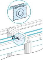 Joint, Linergy BS, for 50/60mm horizonal barbar LVS04640 | 3606481867025