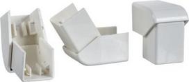 Adjustable external corner, 40x16/25/40mm, ABS, white, Ultra ETK40330 | 8698150403301