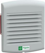 ClimaSys forced vent. IP54, 58m3/h, 24V DC, with outlet grille and filter G2 NSYCVF38M24DPF | 3606480151187