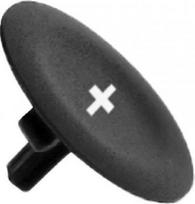 Cap for push button head, Harmony XB4, plastic, black, 22mm, white marked + ZBA2934 | 3389110105803