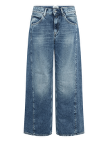 Replay - Narja Trousers Baggy ,Sustainable - Plačios kelnės - Mėlyna