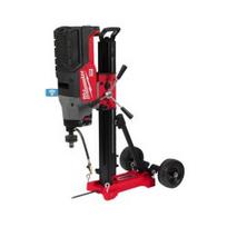 Akumuliatorinis deimantinis gręžtuvas su stovu MILWAUKEE MXF DCD350KIT-122