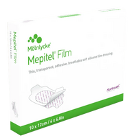 MEPITEL Film 10×12 cm sterils aizsargpārsējs, 10 gab. iepakojumā