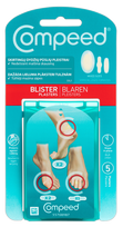COMPEED plāksteri dažādos izmēros tulznām — komplektā 5 gabali