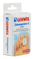 GEHWOL P-Gel pirkstu atdalītāji G, mazgājams komplekts 3 pāri