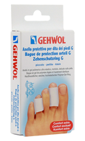GEHWOL P-Gel aizsargpolsteris pirkstiem, 2 gab. - Zehenschutzring G