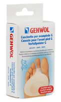 GEHWOL P-Gel Priekšpēdas polsteris G, 2 gab. mazgājams