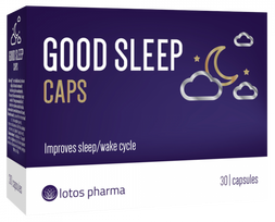 GOOD SLEEP kapsulas 30 gab. — miega atbalstam