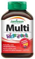 JAMIESON Vita-Vim Multi bērniem — 60 košļājamās tabletes ar daudzveidīgām garšām