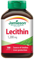 JAMIESON Mīkstās kapsulas Lecitīns 1200 mg, 100 vienības
