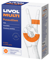 LIVOL Multi tabletes pusaudžiem, 60 gab.