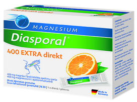 Magnija Diasporal 400 Extra tūlītējās darbības paciņas 20 gabalos