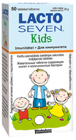 LACTO SEVEN Kids košļājamās tabletes — 50 gab.