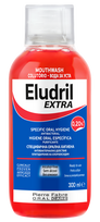 Eludril Extra mutes skalojošais līdzeklis ar antibakteriālu iedarbību, 300 ml