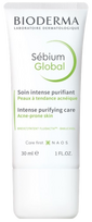 BIODERMA Sebium Global sejas ādes krēms, 30 ml
