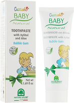 NATURA HOUSE Cucciolo — 50 ml bērnu zobu pasta ar Bubble-gum garšu
