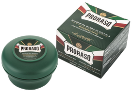 PRORASO Mentols un eikaliptusa eļļa — skūšanās ziepes, 150 ml
