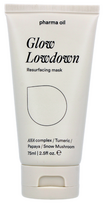 PHARMA OIL Glow Lowdown — sejas maska ar AHA kompleksu, 75 ml