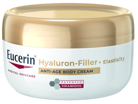EUCERIN Hyaluron-Filler + Elasticity ķermeņa krēms ar trīskāršo efektu, 200 ml