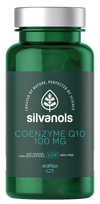 SILVANOLS Premium 100mg Koenzīma Q10 kapsulas, skaits 120