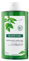 KLORANE Nātru šampūns, 400 ml taukainiem matiem