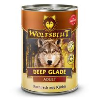 WOLFSBLUT Deep Glade su elniena ir buivoliena konservai suaugusiems šunims, 395 g