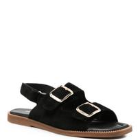 Basutės moterims, Juoda, Sandals