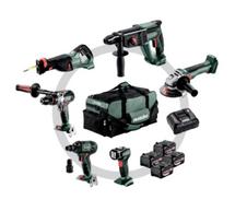 Įrankių komplektas Metabo 685211000; 18 V; 4x4,0 Ah akum.