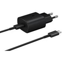 Samsung EP-TA800EBE + EP-DA705BBE 25W Travel Charger + USB-C to USB-C Data Cable black (OOB Bulk) EP-TA800EBE/EP-DA705BBE
