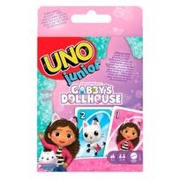 MATTEL GAMES UNO Junior kortų žaidimas Gabby’s Dollhouse, JLH17