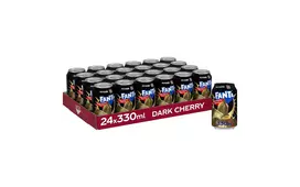 Fanta Dark Cherry soft drink, 330 ml, 24-pack