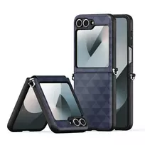 Dux Ducis case for Samsung Z Flip 7 FE / W25 Flip / Z Flip 6, Blue