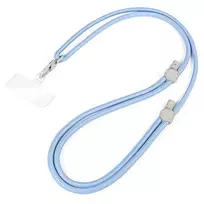 Dux Ducis Plaz - cross-body phone strap - light blue