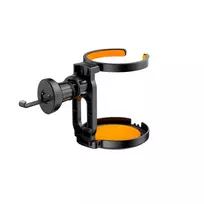 XO c307 Black Car Cup Holder for Air Vents, Bottles, and Cups