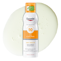 EUCERIN Sun Oil Control Dry Touch SPF 50 200 ml izsmidzināmais aerosols