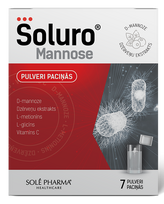 Soluro Mannose 7 paciņas imūnai un urīnceļu veselībai