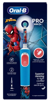 ORAL-B Vitality PRO Kids 3+ Spiderman elektrisks zobu tīrīšanas aparāts, 1 vienība