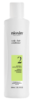 NIOXIN 2. Sistēma dabiskajiem matiem ar progresējošu retumu - Skalpa ārstēšanas kondicionieris, 300 ml